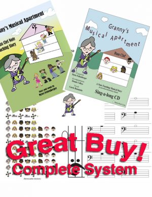 Granny’s Complete Bass Clef System Complete Package