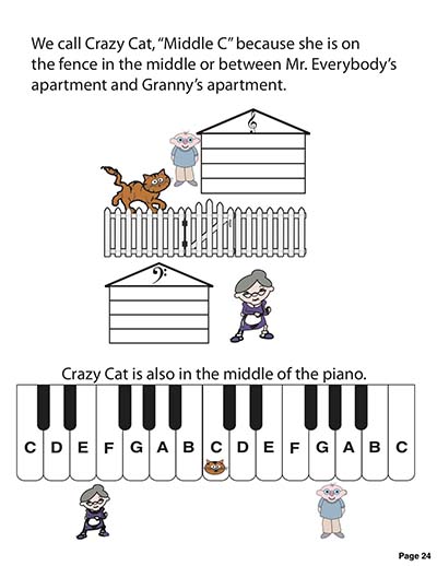 Granny's Musical Apartment Story Book page 24