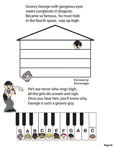 Granny's Musical Apartment Story Book page 52