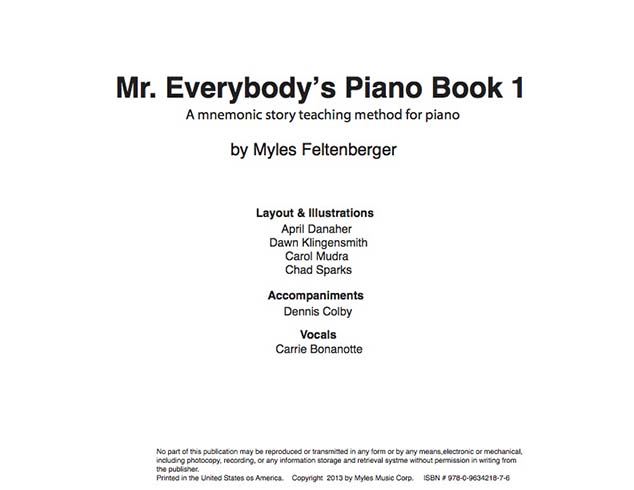 Mr. Everybody's Piano Book 2B